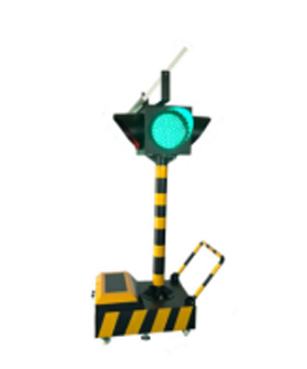 托喀依乡太阳能移动信号灯