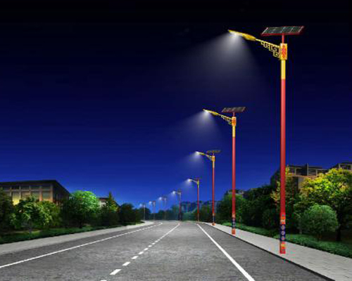 托喀依乡民族特色路灯