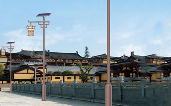 抗风型托喀依乡太阳能路灯：保障稳定照明不受风害