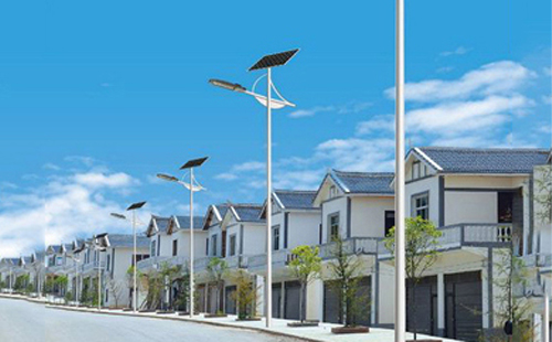 托喀依乡太阳能路灯配置与在乡村道路照明中的应用